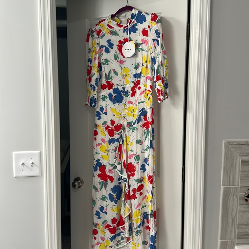 Rixo X Target Floral Dress